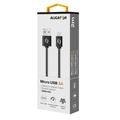 ALIGATOR Datový kabel 2A mikro USB 2 m černý