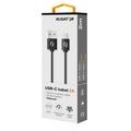 ALIGATOR Datový kabel 2A USB-C 2 m černý