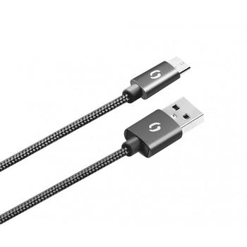 Datový kabel ALIGATOR PREMIUM 2A, černý (black)