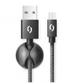 Kabel ALIGATOR PREMIUM 2A, černý (black)