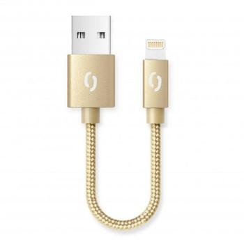 Kabel ALIGATOR PREMIUM 2A, zlatá (gold)
