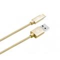 ALIGATOR PREMIUM 2A kabel, Lightning 50cm, zlatý