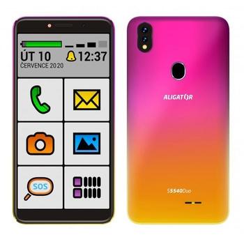ALIGATOR S5540 Senior 32GB růžový/zlatý
