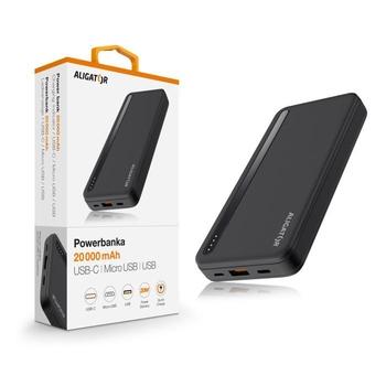 Powerbanka ALIGATOR PBAL2050 20000mAh 20W