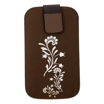 ALIGATOR FRESH velikost iPhone 4, FLOWER brown