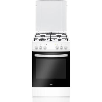 Sporák kombinovaný s plynovou deskou AMICA SHM 5108E1W, bílý (white)