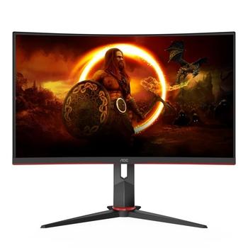 27" LED monitor AOC CQ27G2S, černý (black)