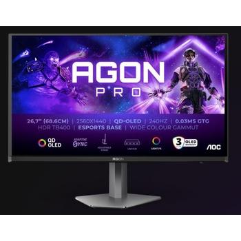 27" OLED monitor AOC AGON PRO AG276QZD2