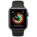 Apple Watch Series 3 GPS, 42mm Space Grey Aluminium Case with Black Sport Band