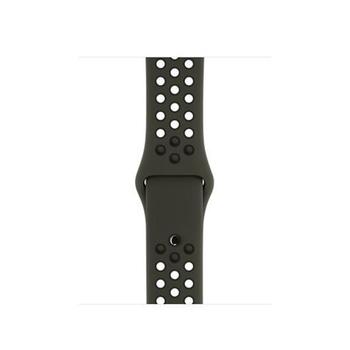 Apple Watch 38mm Cargo Khaki/Black Nike Sport Band - S/M & M/L