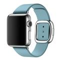 Apple Watch 38mm ledňáčkově modrý řemínek s moderní přezkou - střední