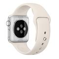 Apple Watch 38mm starobílý sportovní řemínek