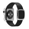 Apple Watch 38mm černý řemínek s moderní přezkou – malý