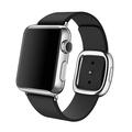 Apple Watch 38mm černý řemínek s moderní přezkou – malý