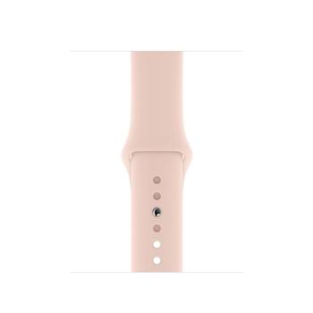  APPLE Watch 44mm růžový sportovní řemínek - S/M & M/L