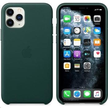 Pouzdro pro iPhone APPLE iPhone 11 Pro Leather Case - Forest Green, zelená (green)