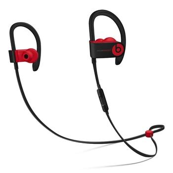 Beats Powerbeats3 Wireless Earphones - The Beats Decade Collection - Defiant Black - Red