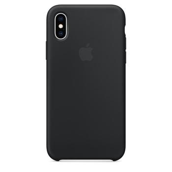 Pouzdro pro iPhone APPLE XS Max Silicone Case, černá (black)