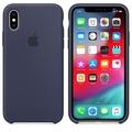 iPhone XS Max Silicone Case - Midnight Blue
