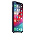iPhone XS Max Silicone Case - Midnight Blue