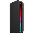 iPhone XS Max Leather Folio - Black