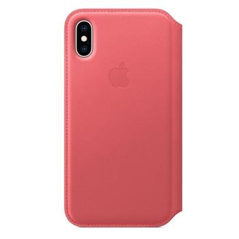 Pouzdro pro iPhone APPLE XS Max Leather Folio, růžová (pink)