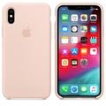 iPhone XS Max Silicone Case - Pink Sand