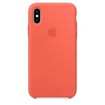 Pouzdro pro iPhone APPLE XS Max Silicone Case, oranžová (orange)