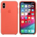 iPhone XS Max Silicone Case - Nectarine