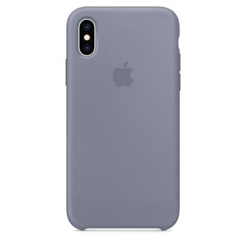 Pouzdro pro iPhone APPLE XS Max Silicone Case, šedá (grey)