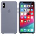 iPhone XS Max Silicone Case - Lavender Gray
