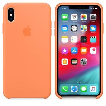 iPhone XS Max Silicone Case - Papaya