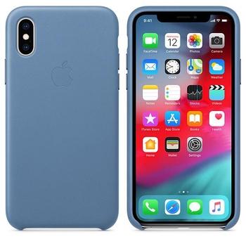 iPhone XS Max Leather Case - Cornflower