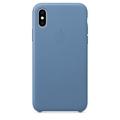 iPhone XS Max Leather Case - Cornflower