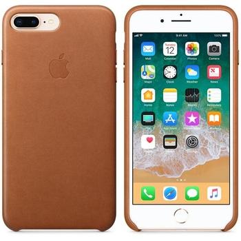 iPhone 8 Plus / 7 Plus Leather Case - Saddle Brown