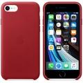 iPhone SE Leather Case - (PRODUCT)RED