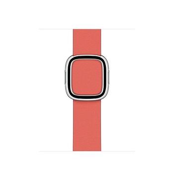 Řemínek APPLE Watch 40mm citrusově růžový řemínek s moderní přezkou – střední