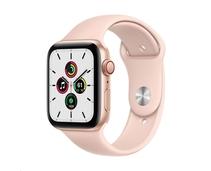 Obrázek k produktu: APPLE Watch SE Cellular 40mm Zlatý hliník s Růžově pískovým sportovním řemínkem