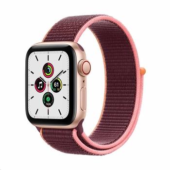 Watch SE Cell, 40mm, Gold/Plum SportLoop