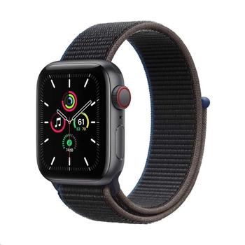 Chytré hodinky APPLE Watch SE Cellular 40mm Vesmírně šedý hliník s Charcoal sportovním řemínkem