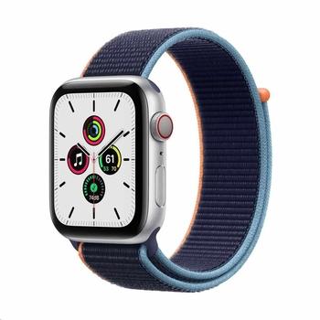 Watch SE Cell, 44mm Silver/D.Navy SportLoop