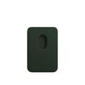 iPhone Leather Wallet w MagSafe - S.Green