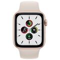 Apple Watch SE GPS + Cellular, 44mm Gold Aluminium Case with Starlight Sport Band - Regular