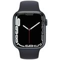 Apple Watch Series 7 GPS + Cellular, 45mm Midnight Aluminium Case with Midnight Sport Band - Regular