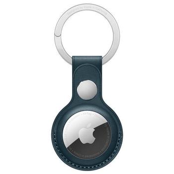 Klíčenka pro Airtag APPLE AirTag Leather Key Ring, tmavě modré