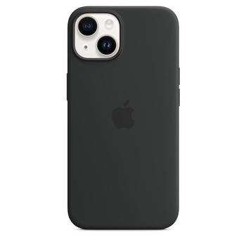 iPhone 14 Silicone Case with MS - Midnight