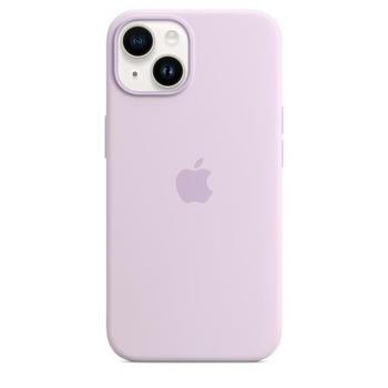 Pouzdro na iPhone APPLE iPhone 14 Silicone Case with MS - Lilac