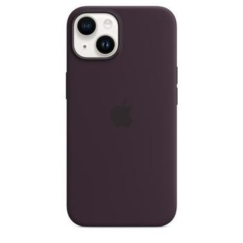 iPhone 14 Silicone Case with MS - Elderberry