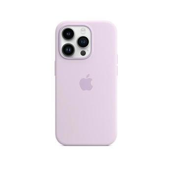 Pouzdro na iPhone APPLE iPhone 14 Pro Silicone Case with MS - Lilac