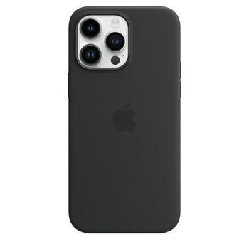 Pouzdro na iPhone APPLE iPhone 14 Pro Max Silicone Case with MS - Midnight